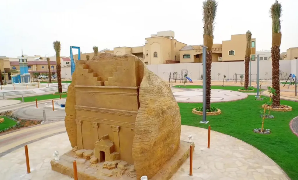 حديقة المعالم في الرياض: جولة معمارية حول العالم بين يديك