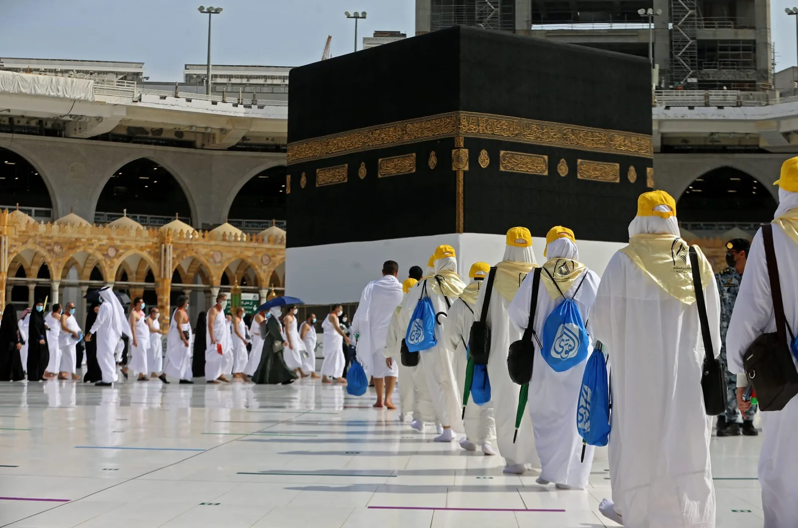 وصول 21 ألف حاج إلى الأراضي المقدسة لبدء مناسك الحج