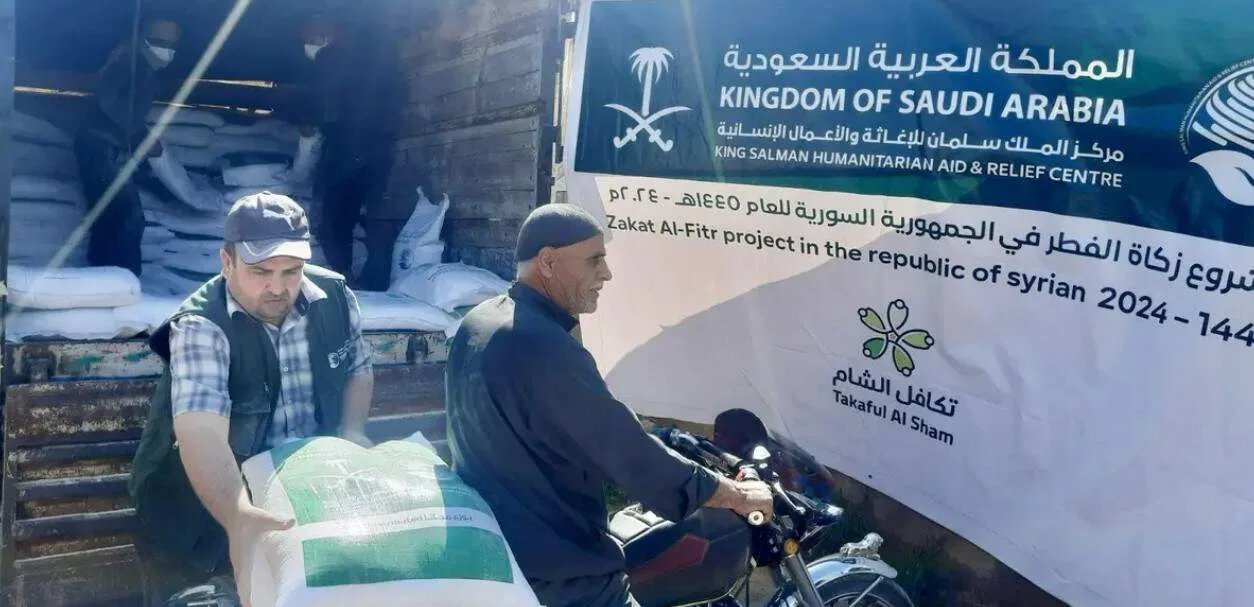 أكثر من 800 ألف مستفيد في الصومال واليمن وسوريا من زكاة الفطر المقدمة من إغاثي الملك سلمان