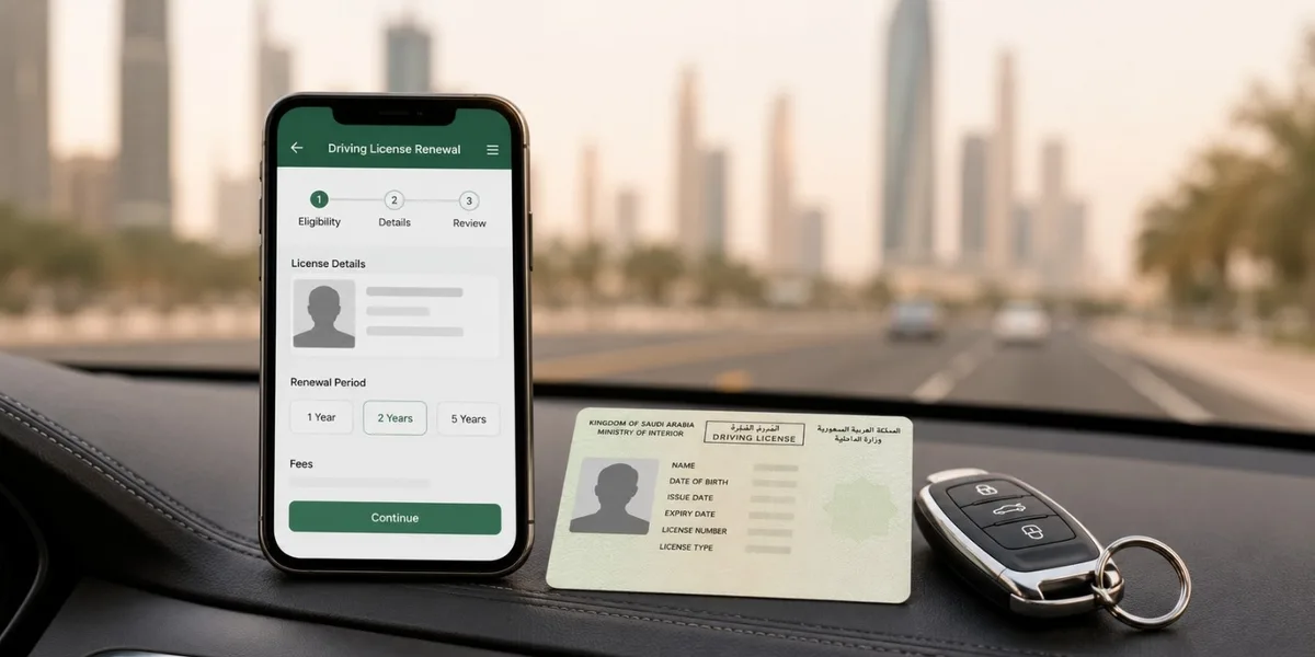 كيفية تجديد رخصة القيادة في السعودية