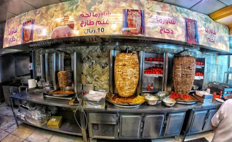 أشهر مطاعم شاورما في جدة